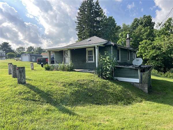6.9 Acres of Land with Home for Sale in Uniontown, Pennsylvania