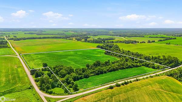 38.1 Acres of Agricultural Land for Sale in Fairfield, Iowa