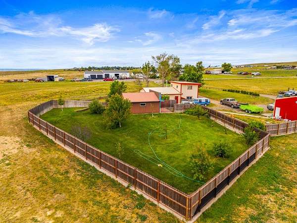 9.63 Acres of Land with Home for Sale in Billings, Montana