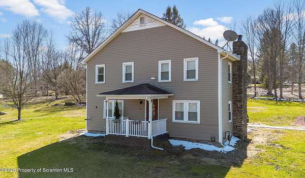 3 Acres of Land with Home for Lease in Dalton, Pennsylvania
