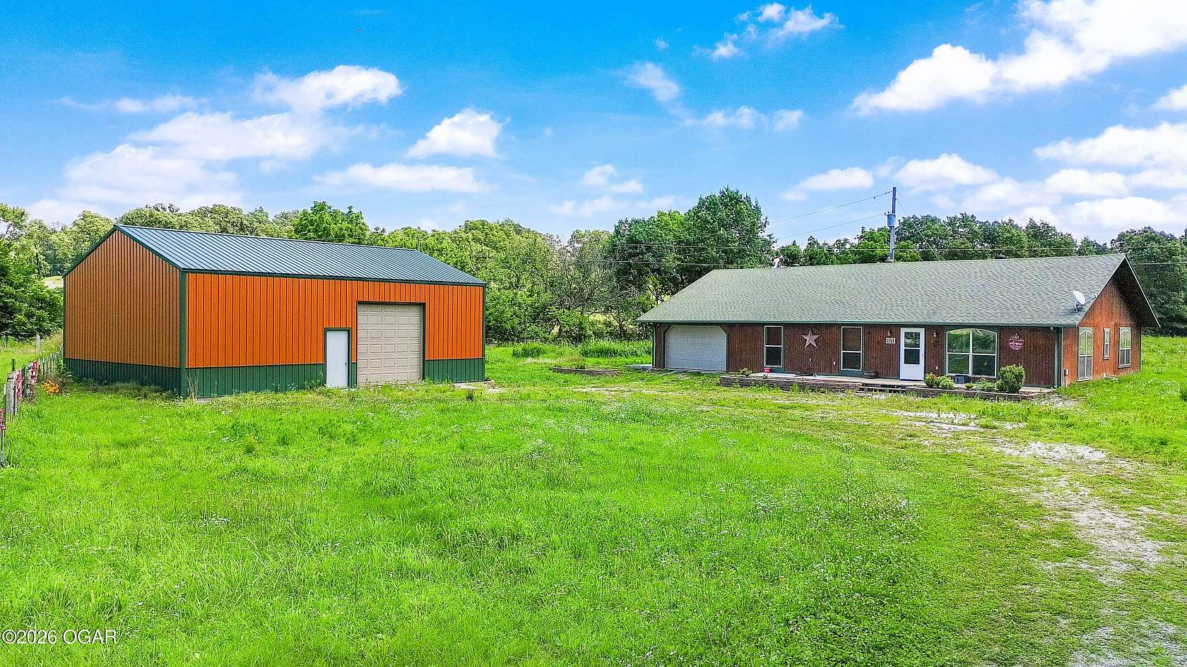 5.7 Acres of Land with Home for Sale in Seneca, Missouri