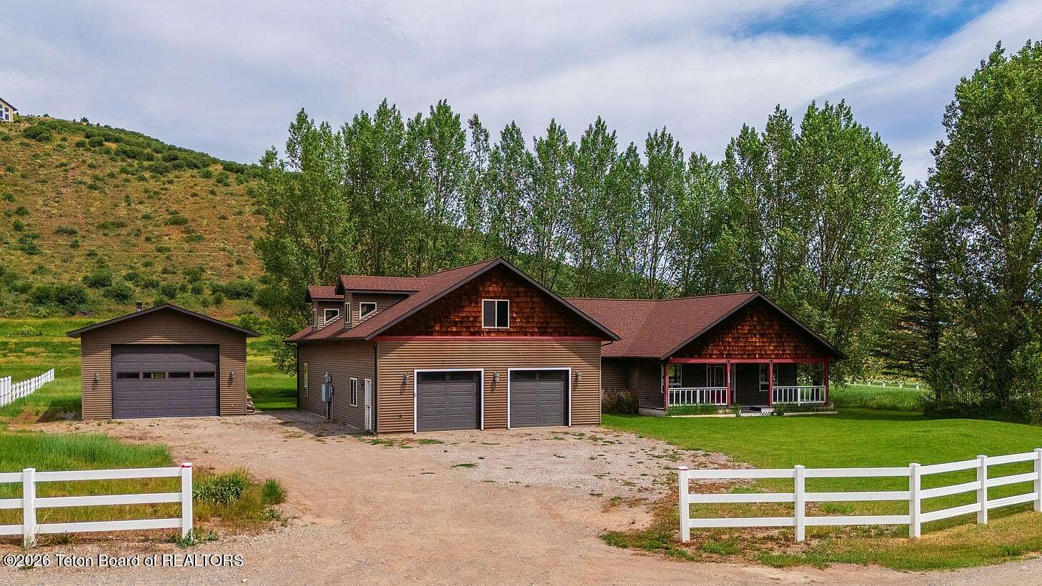 1.5 Acres of Land with Home for Sale in Auburn, Wyoming