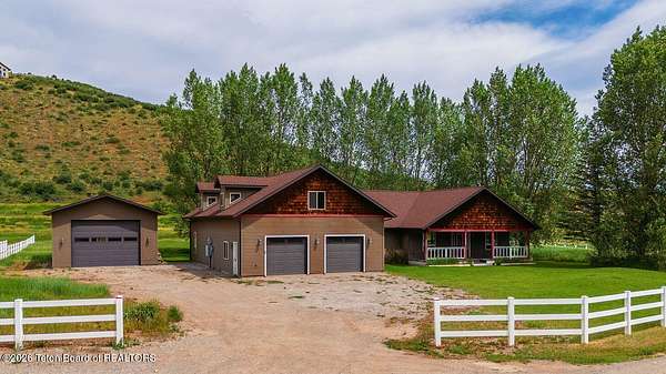 1.5 Acres of Land with Home for Sale in Auburn, Wyoming