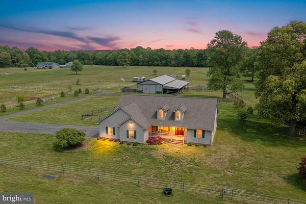 11 Acres of Land with Home for Sale in Milford, Delaware
