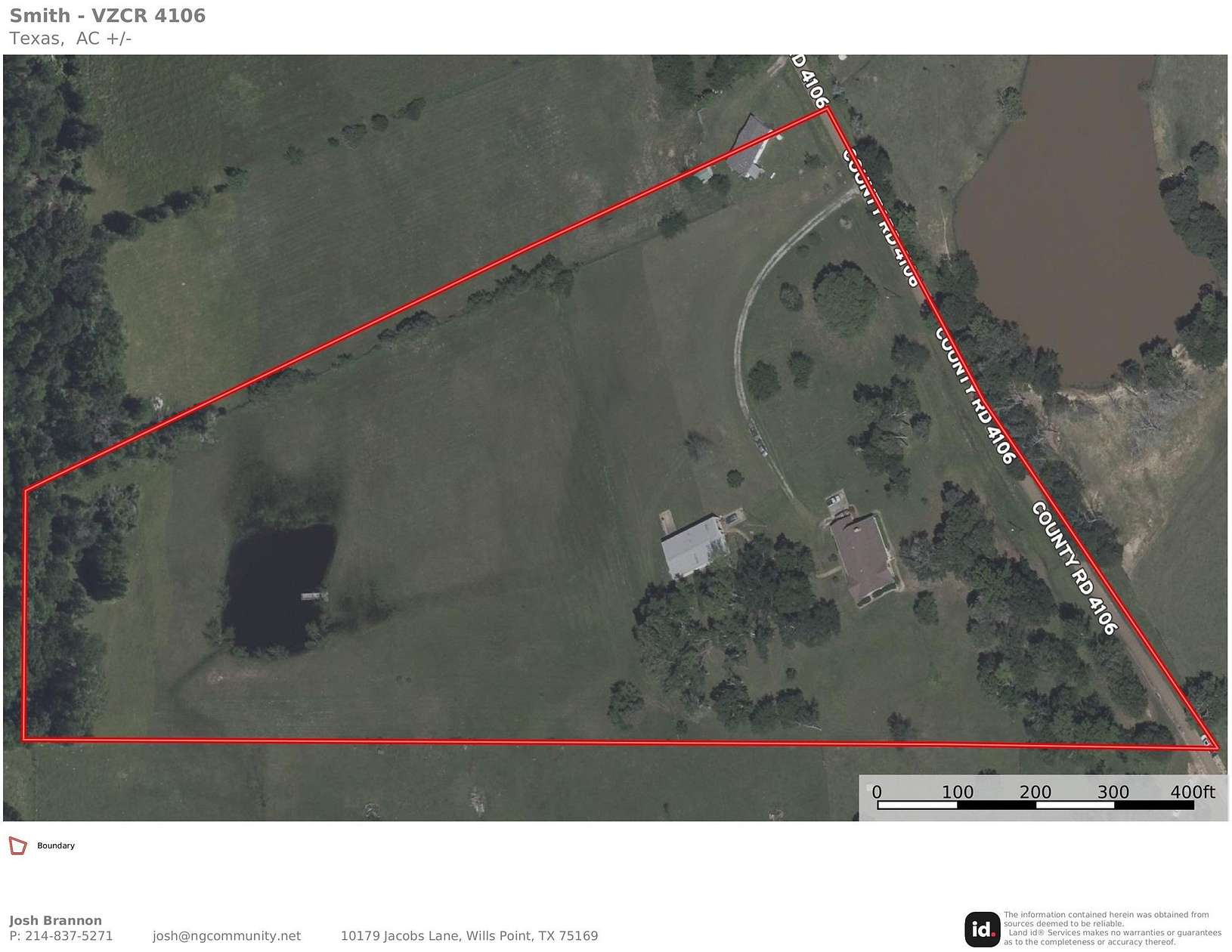 13 Acres of Land with Home for Sale in Canton, Texas