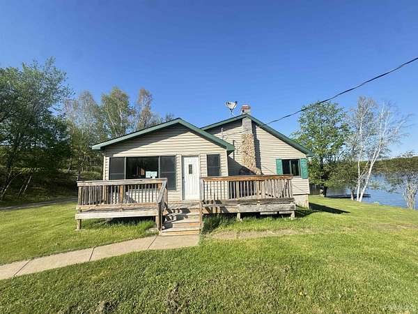 4.85 Acres of Land with Home for Sale in Iron River, Michigan