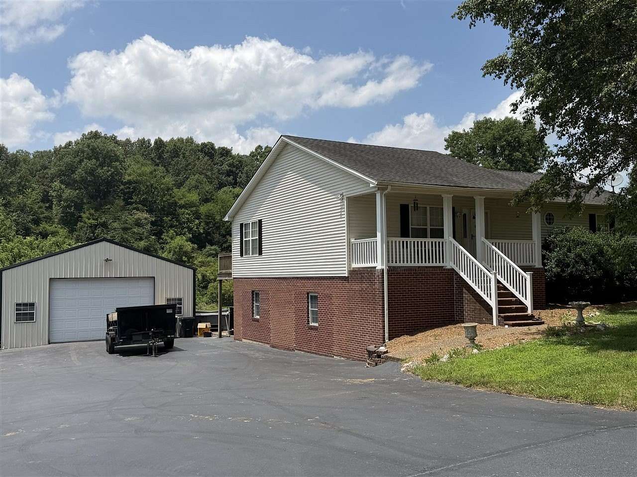7.5 Acres of Land with Home for Sale in Franklin, Kentucky