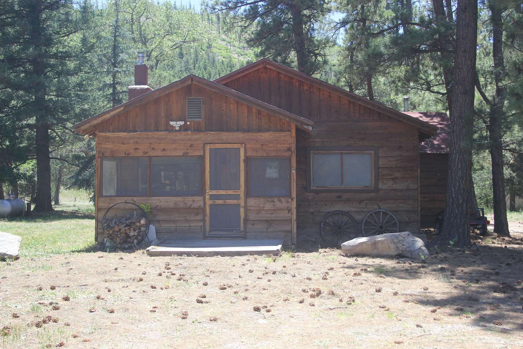 1.6 Acres of Land with Home for Sale in Ute Park, New Mexico