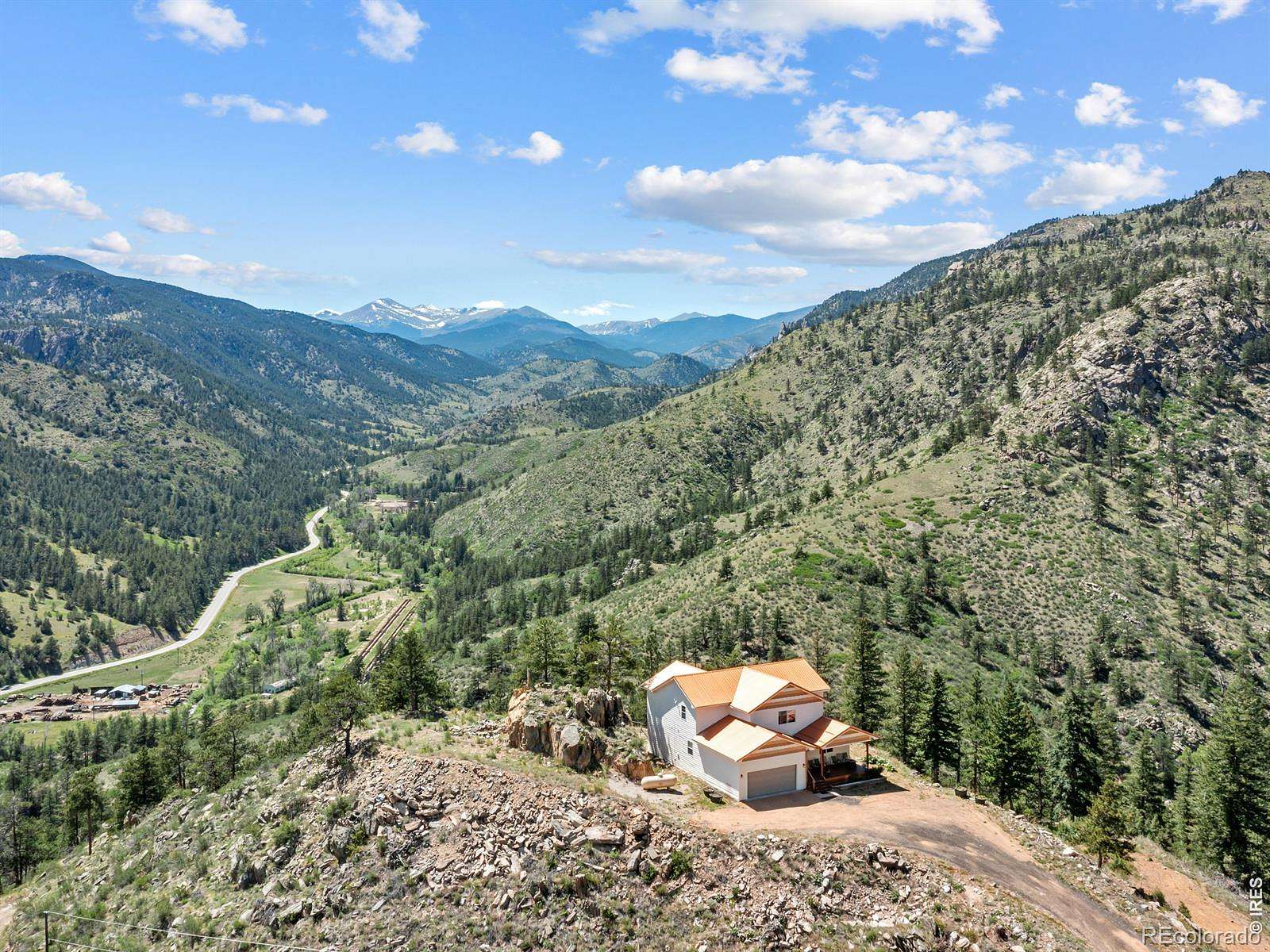 35 Acres of Recreational Land with Home for Sale in Drake, Colorado