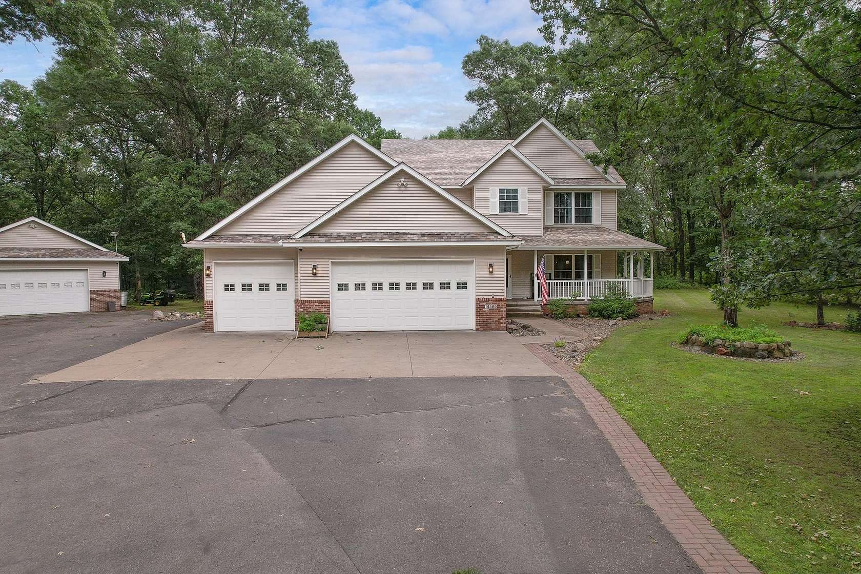 2.5 Acres of Land with Home for Sale in Clear Lake, Minnesota