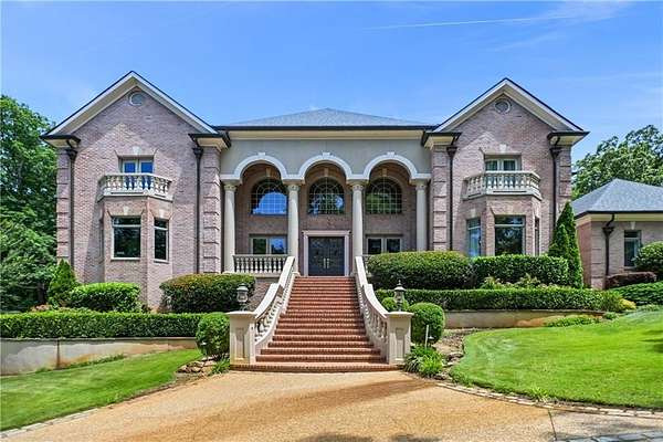 3.6 Acres of Land with Home for Sale in Roswell, Georgia
