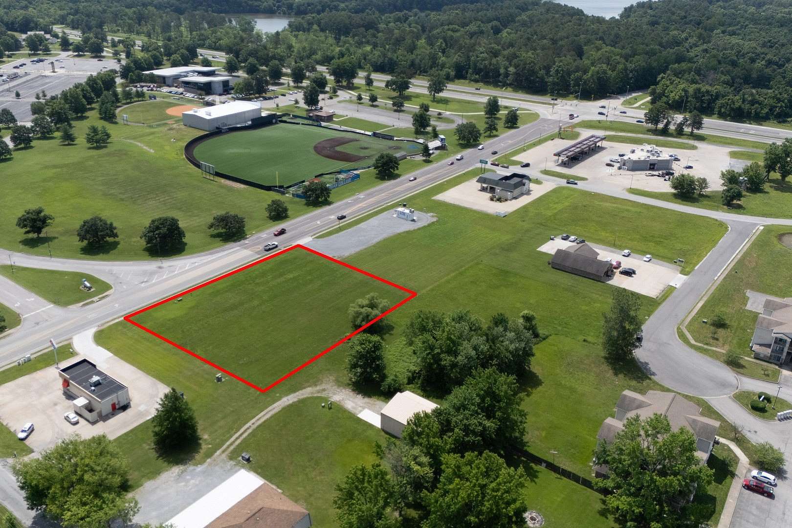 1.3 Acres of Commercial Land for Sale in Carterville, Illinois