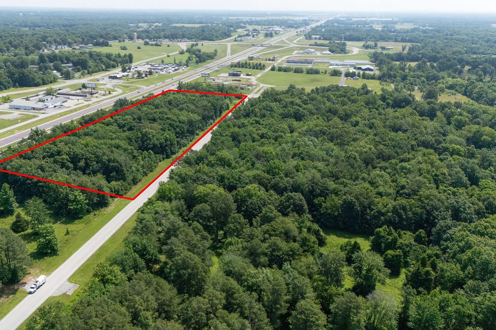 9 Acres of Commercial Land for Sale in Carterville, Illinois