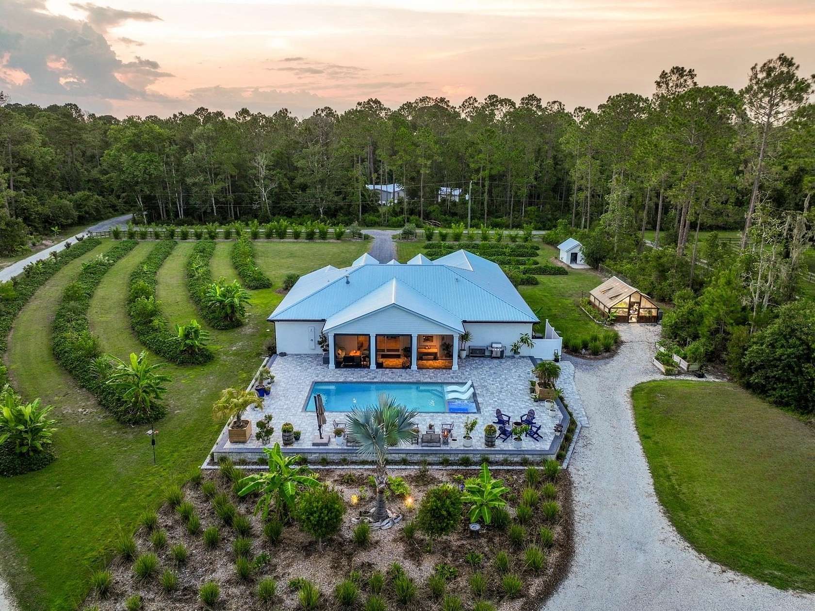 75 Acres of Land with Home for Sale in Hastings, Florida