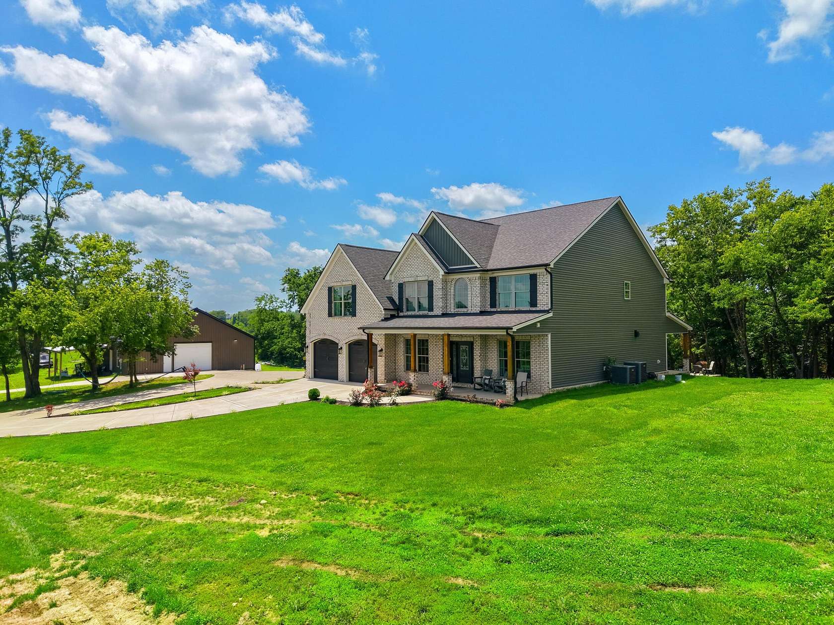 11.4 Acres of Recreational Land with Home for Sale in Lancaster, Kentucky