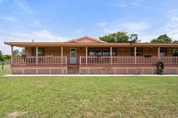 43.7 Acres of Land with Home for Sale in Blooming Grove, Texas