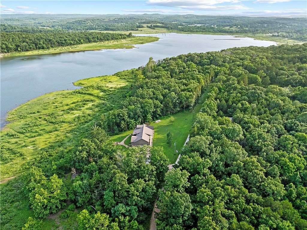 5.1 Acres of Land with Home for Sale in Lead Hill, Arkansas