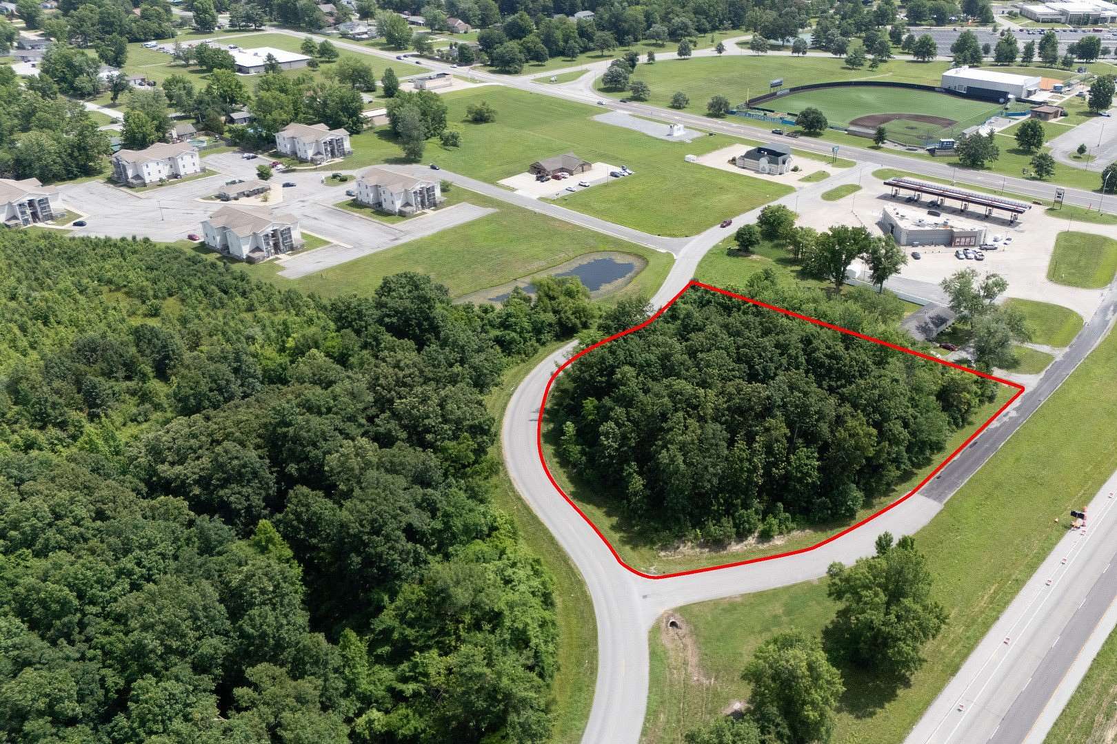 1.63 Acres of Commercial Land for Sale in Carterville, Illinois