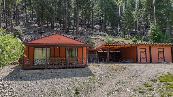 3 Acres of Land with Home for Sale in Cloudcroft, New Mexico