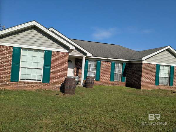 5.5 Acres of Land with Home for Sale in Atmore, Alabama