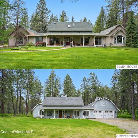 30.5 Acres of Land with Home for Sale in Athol, Idaho