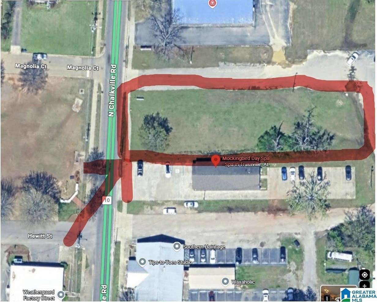 0.56 Acres of Commercial Land for Sale in Trussville, Alabama