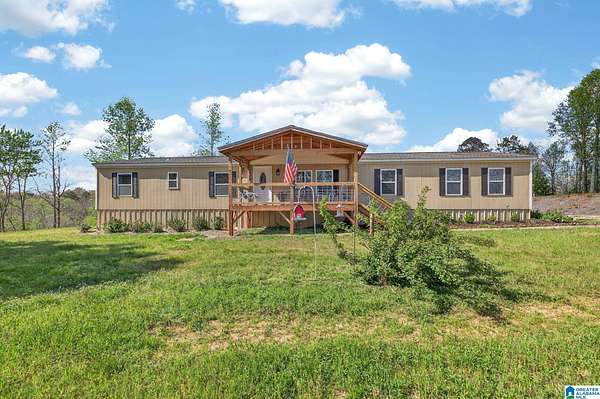12 Acres of Recreational Land with Home for Sale in Muscadine, Alabama
