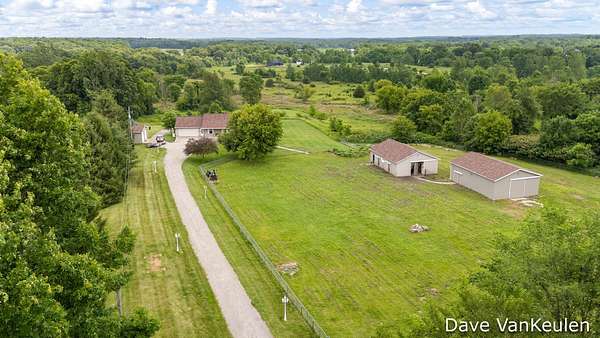 10.2 Acres of Land with Home for Sale in Hastings, Michigan