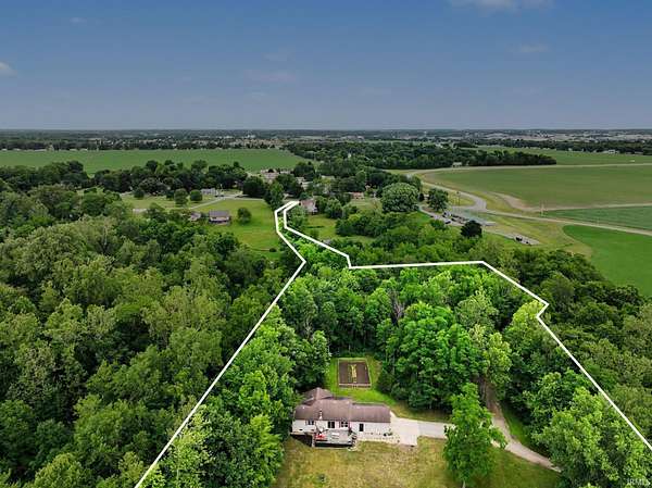 13 Acres of Recreational Land with Home for Sale in Goshen, Indiana