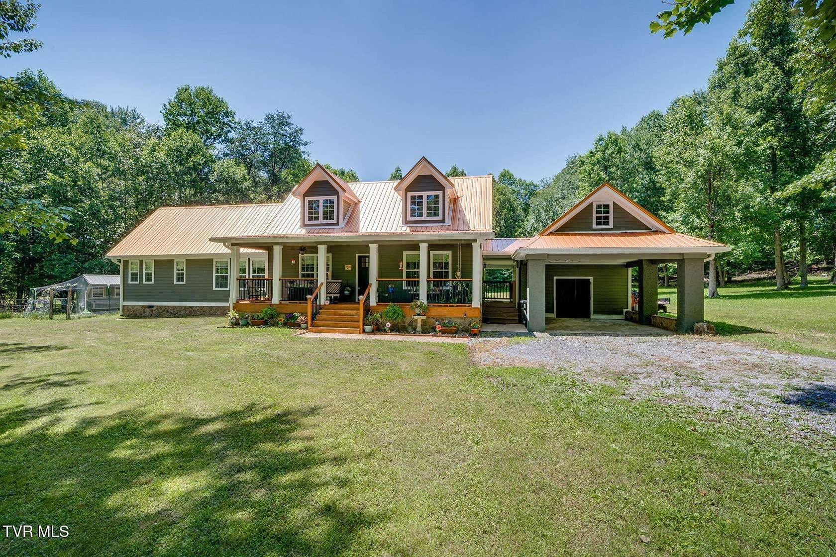 2.7 Acres of Land with Home for Sale in Church Hill, Tennessee