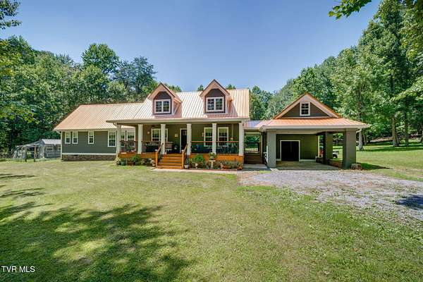 2.7 Acres of Land with Home for Sale in Church Hill, Tennessee