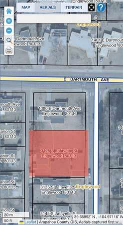 Residential Land for Sale in Englewood, Colorado