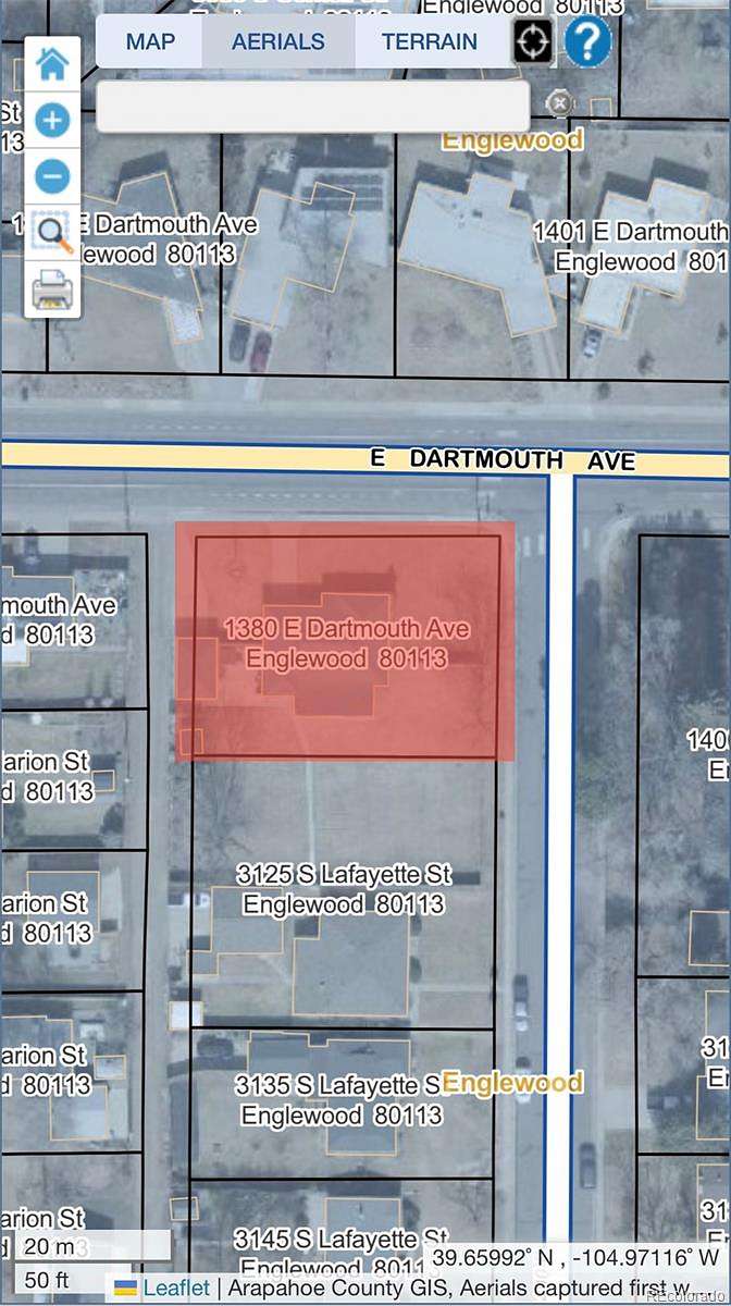 Residential Land for Sale in Englewood, Colorado