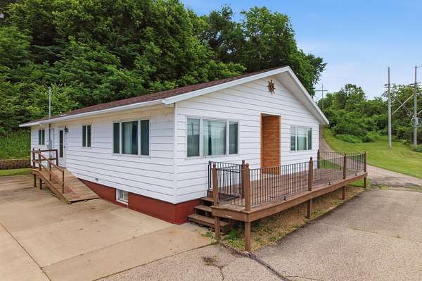 12.9 Acres of Land with Home for Sale in Alma, Wisconsin