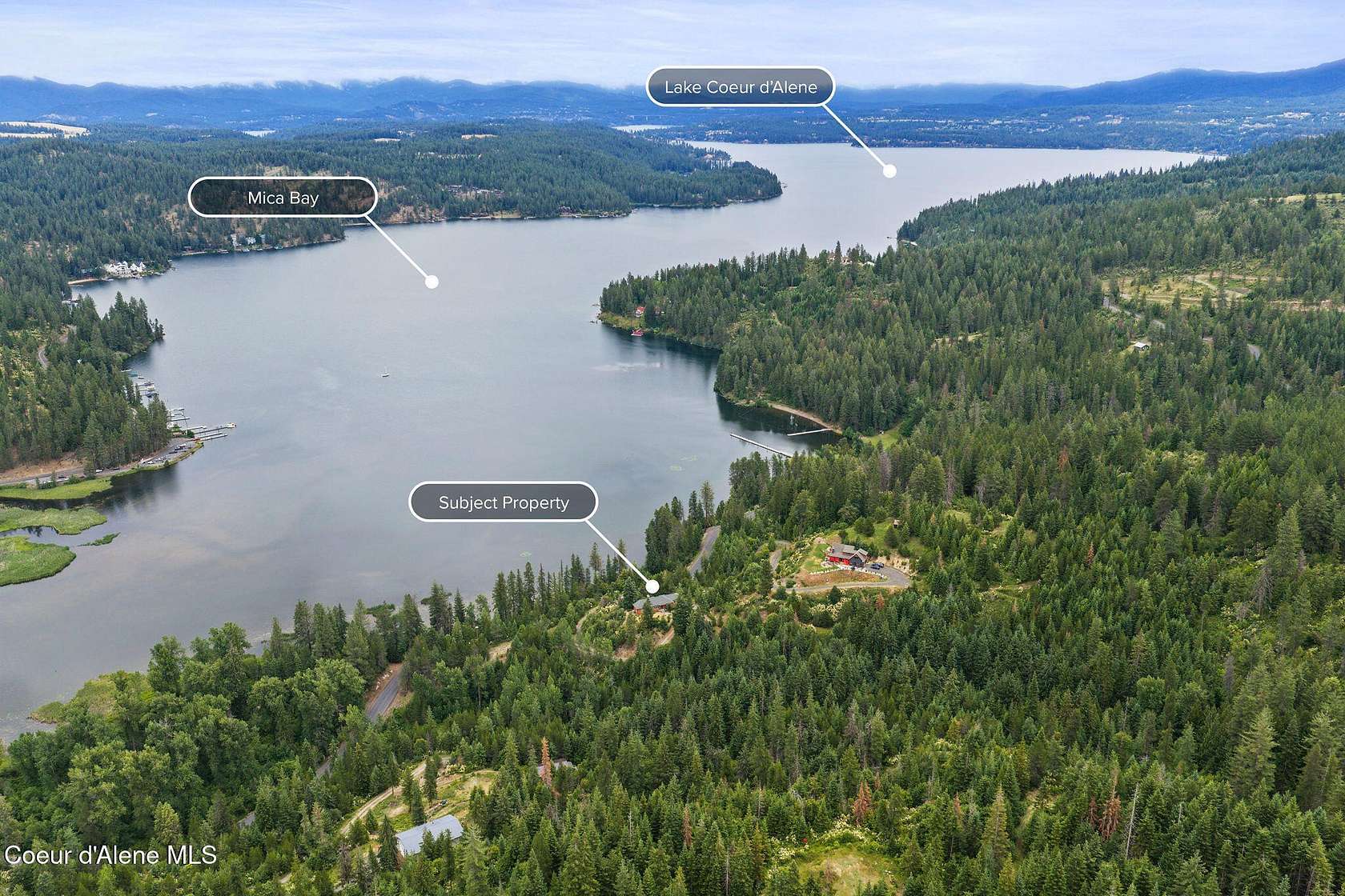 8.5 Acres of Land with Home for Sale in Coeur d'Alene, Idaho