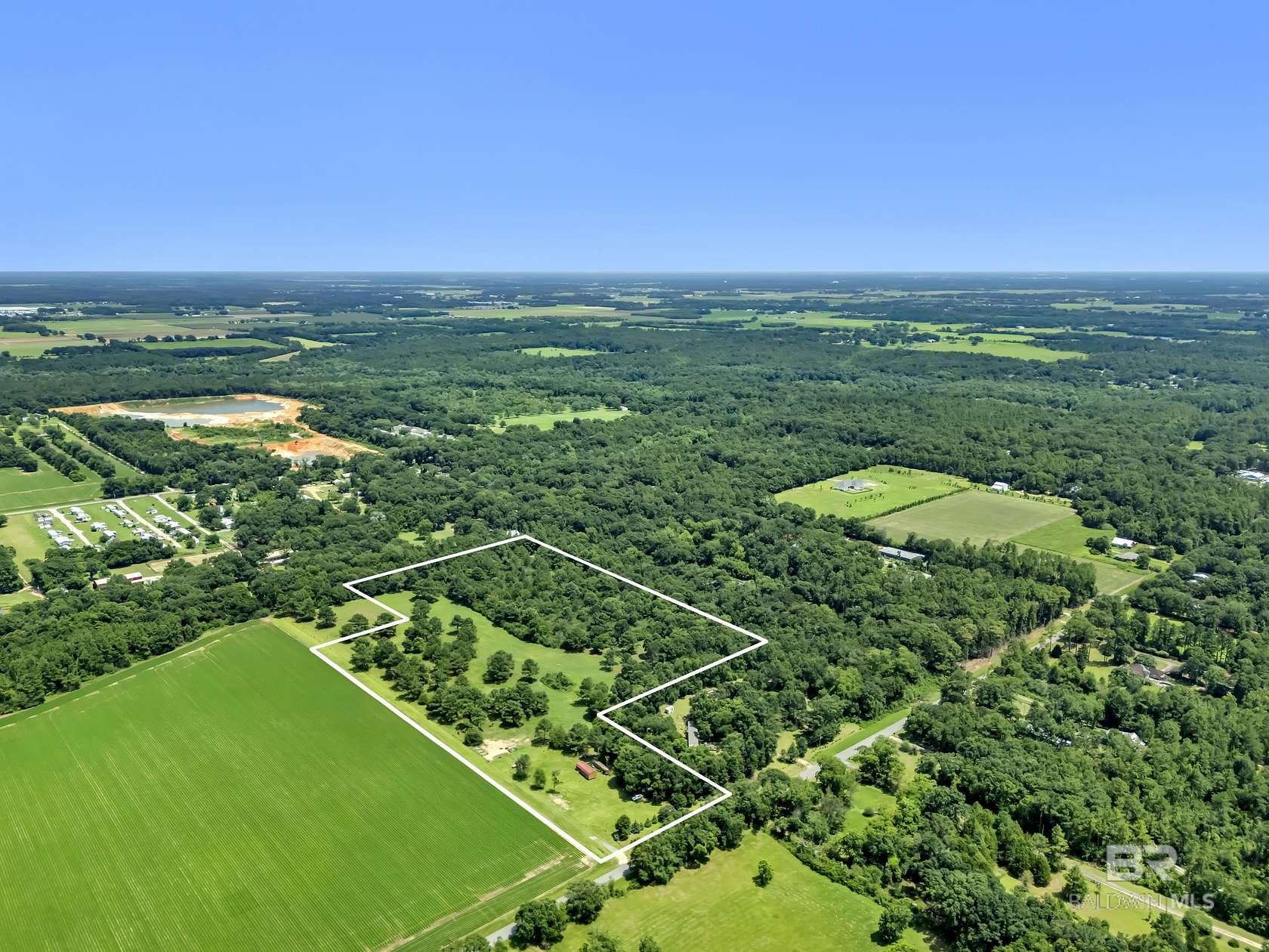 18.1 Acres of Land for Sale in Silverhill, Alabama