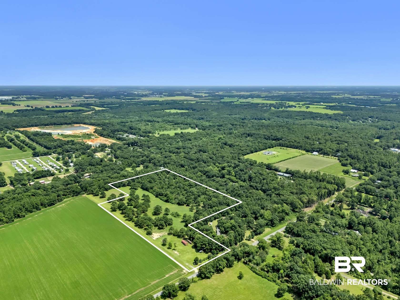 5.1 Acres of Land for Sale in Silverhill, Alabama