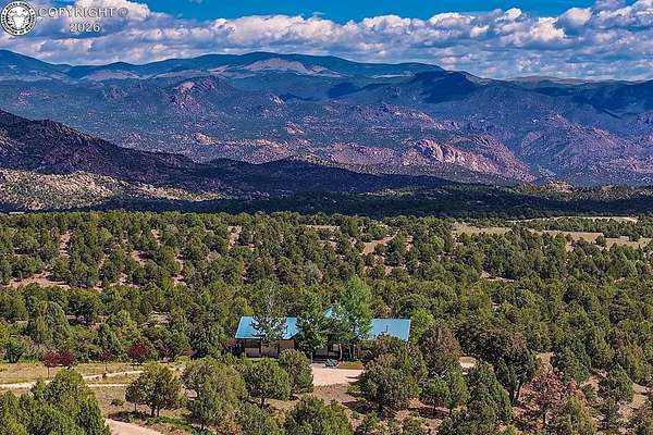 35.2 Acres of Recreational Land with Home for Sale in Cotopaxi, Colorado