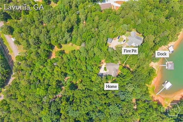 3.48 Acres of Land with Home for Sale in Lavonia, Georgia