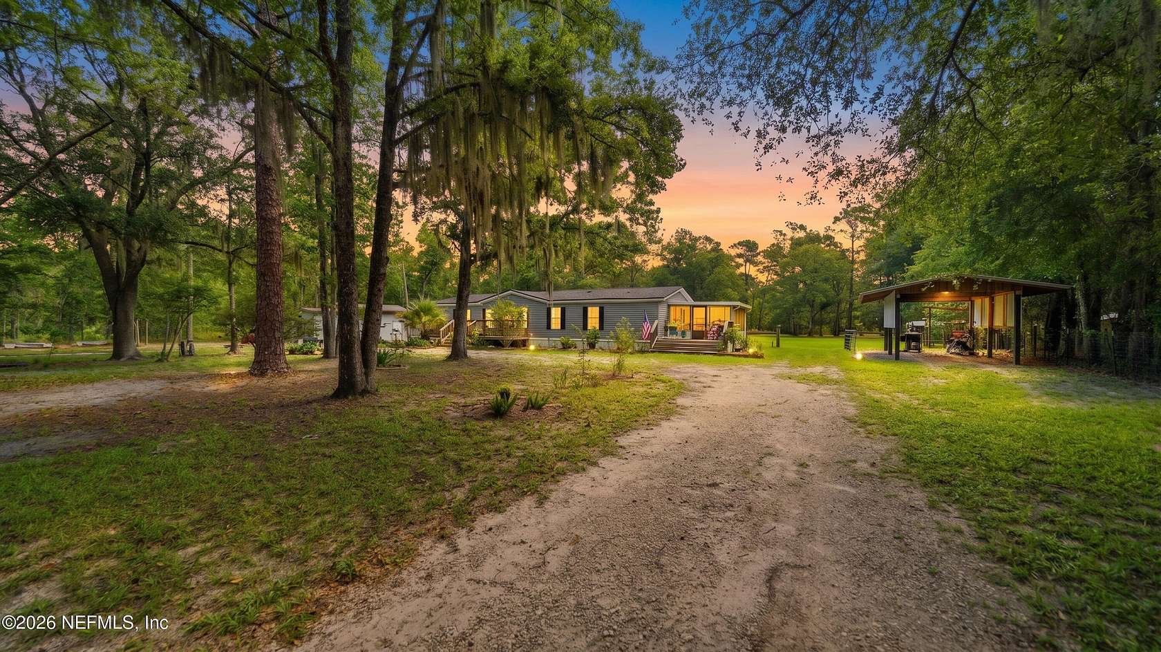 1.6 Acres of Land with Home for Sale in Middleburg, Florida