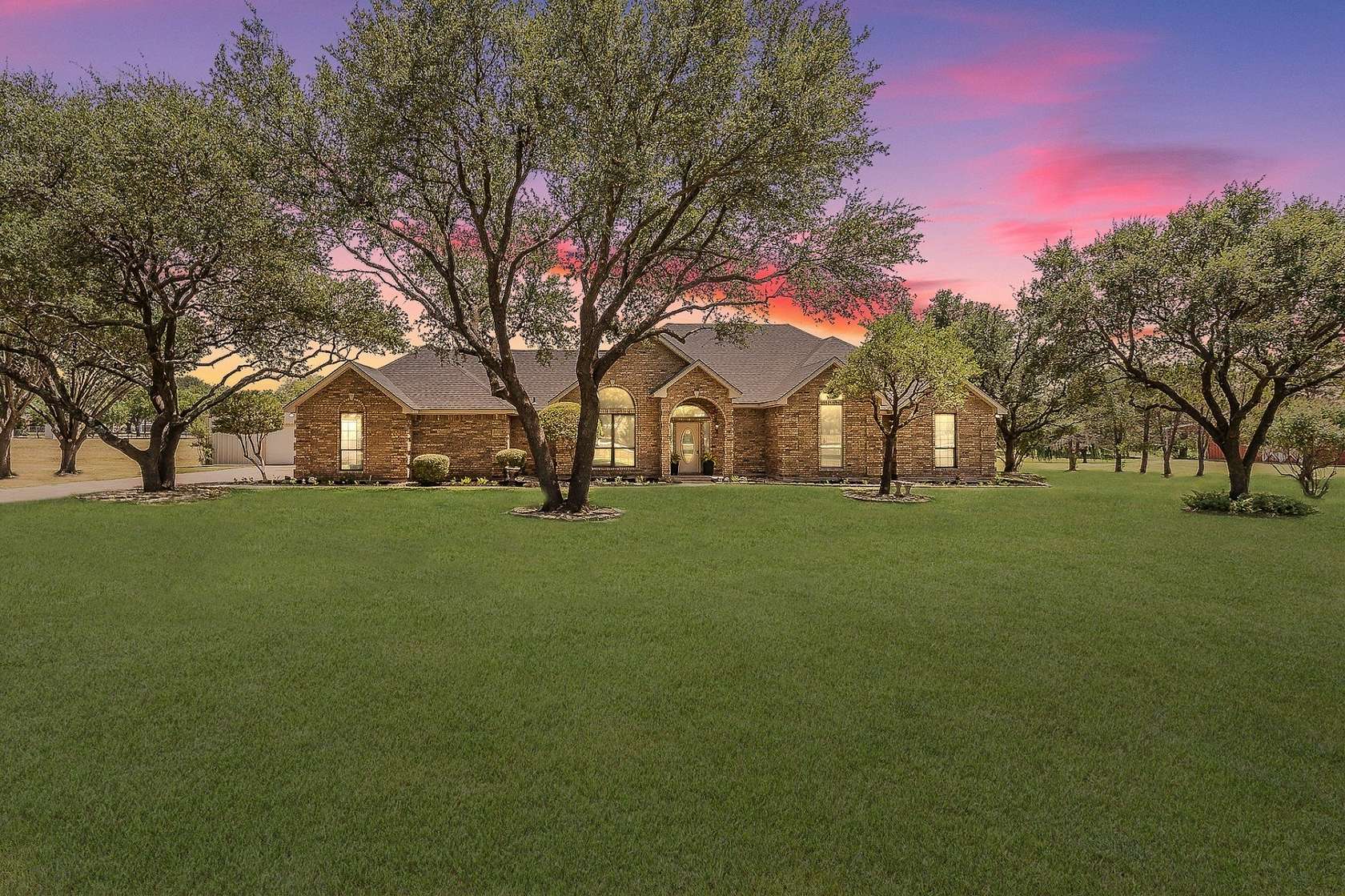2.66 Acres of Land with Home for Sale in Crowley, Texas