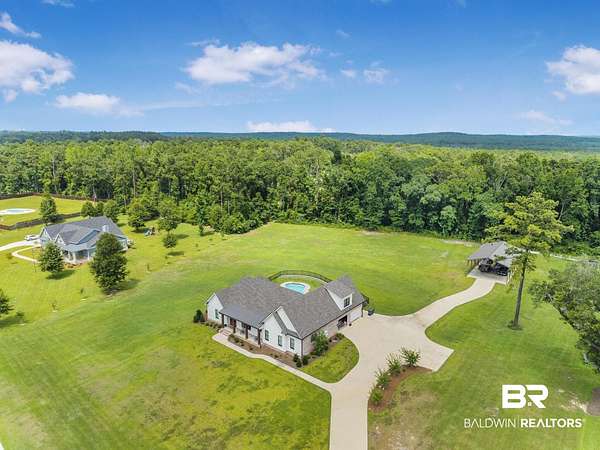 3.2 Acres of Land with Home for Sale in Bay Minette, Alabama