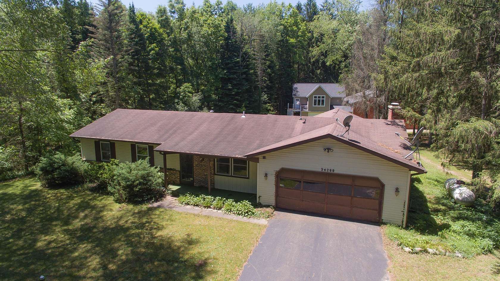 15.4 Acres of Land with Home for Sale in Paw Paw, Michigan