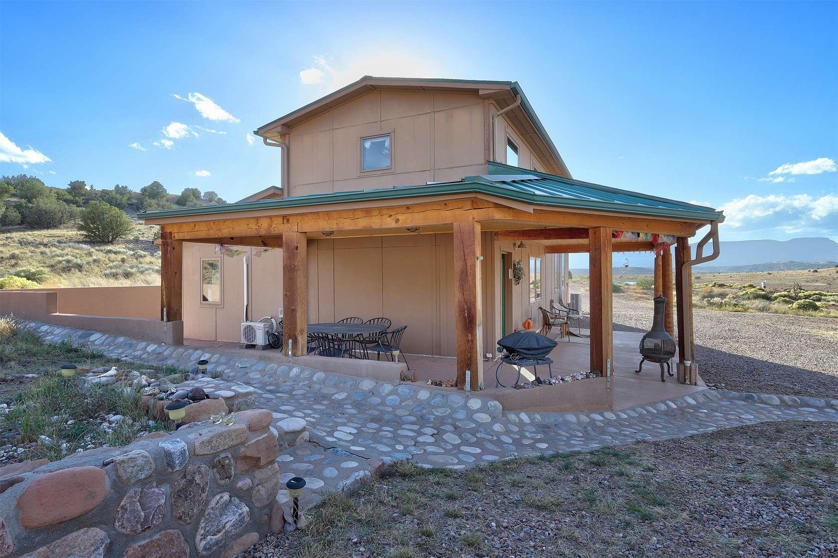 10 Acres of Land with Home for Sale in Youngsville, New Mexico