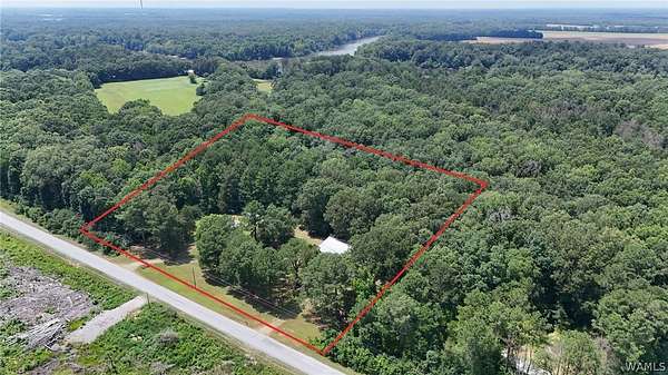 6 Acres of Land with Home for Sale in Greensboro, Alabama