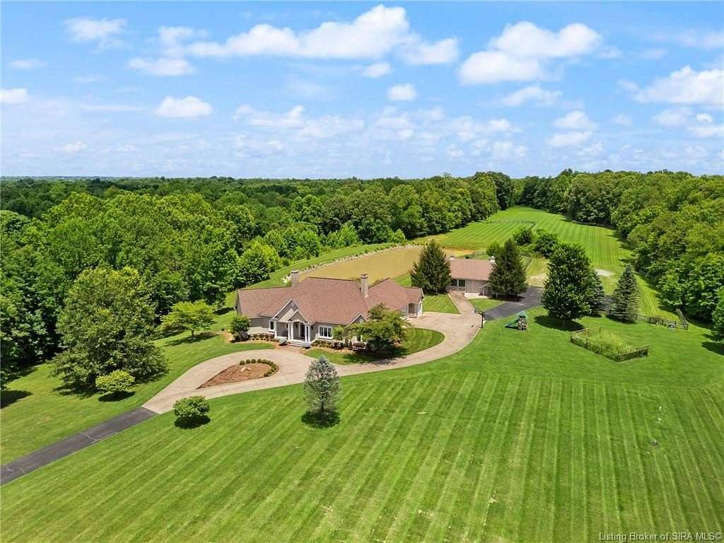 46.8 Acres of Land with Home for Sale in Floyds Knobs, Indiana