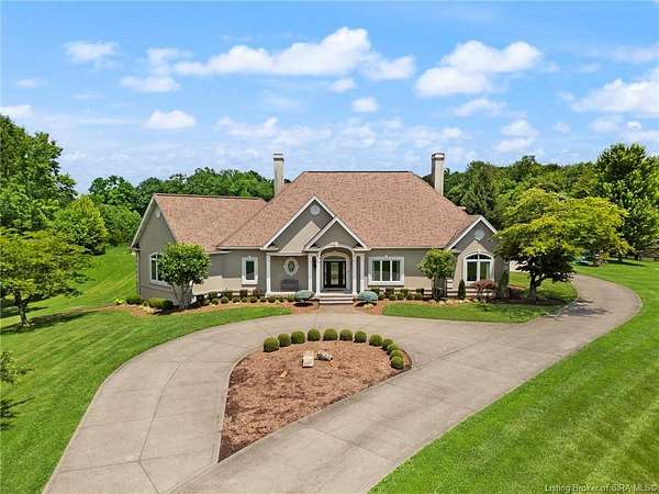 46.8 Acres of Land with Home for Sale in Floyds Knobs, Indiana
