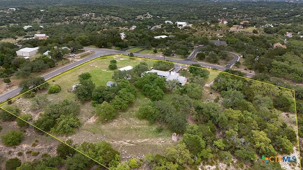 4.19 Acres of Land with Home for Sale in Spring Branch, Texas