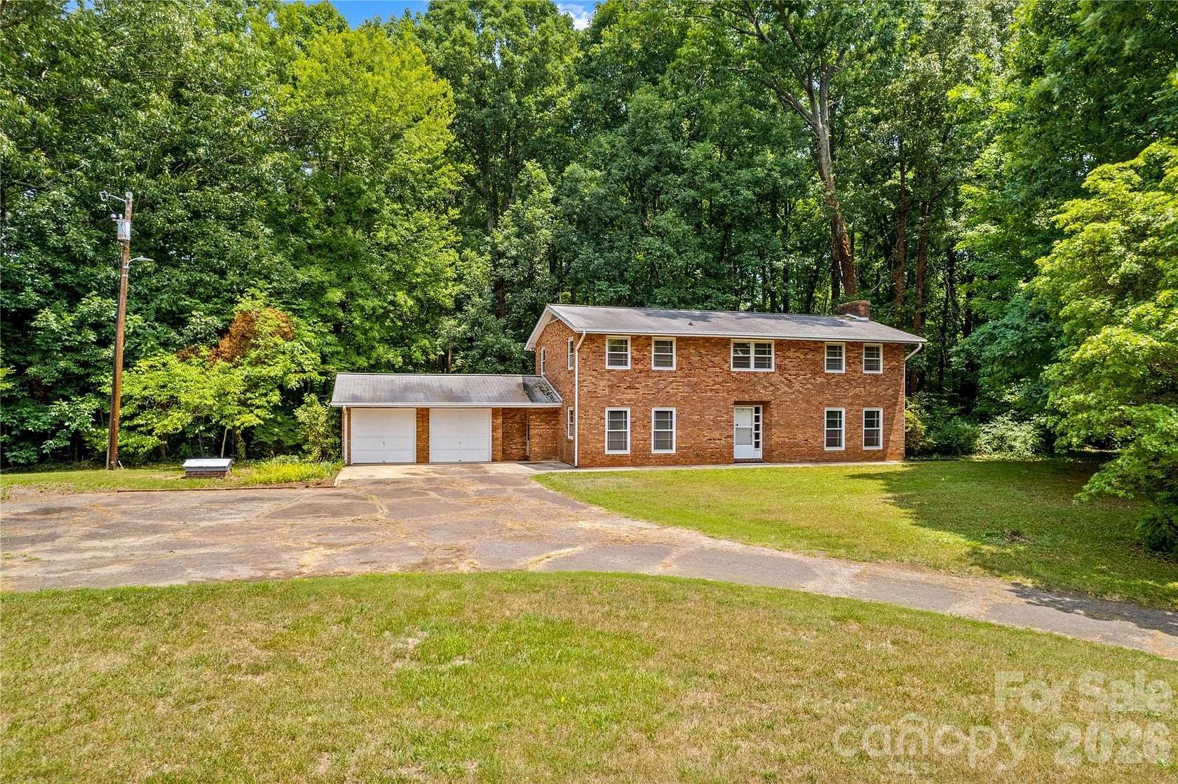 5.88 Acres of Land with Home for Sale in Troutman, North Carolina