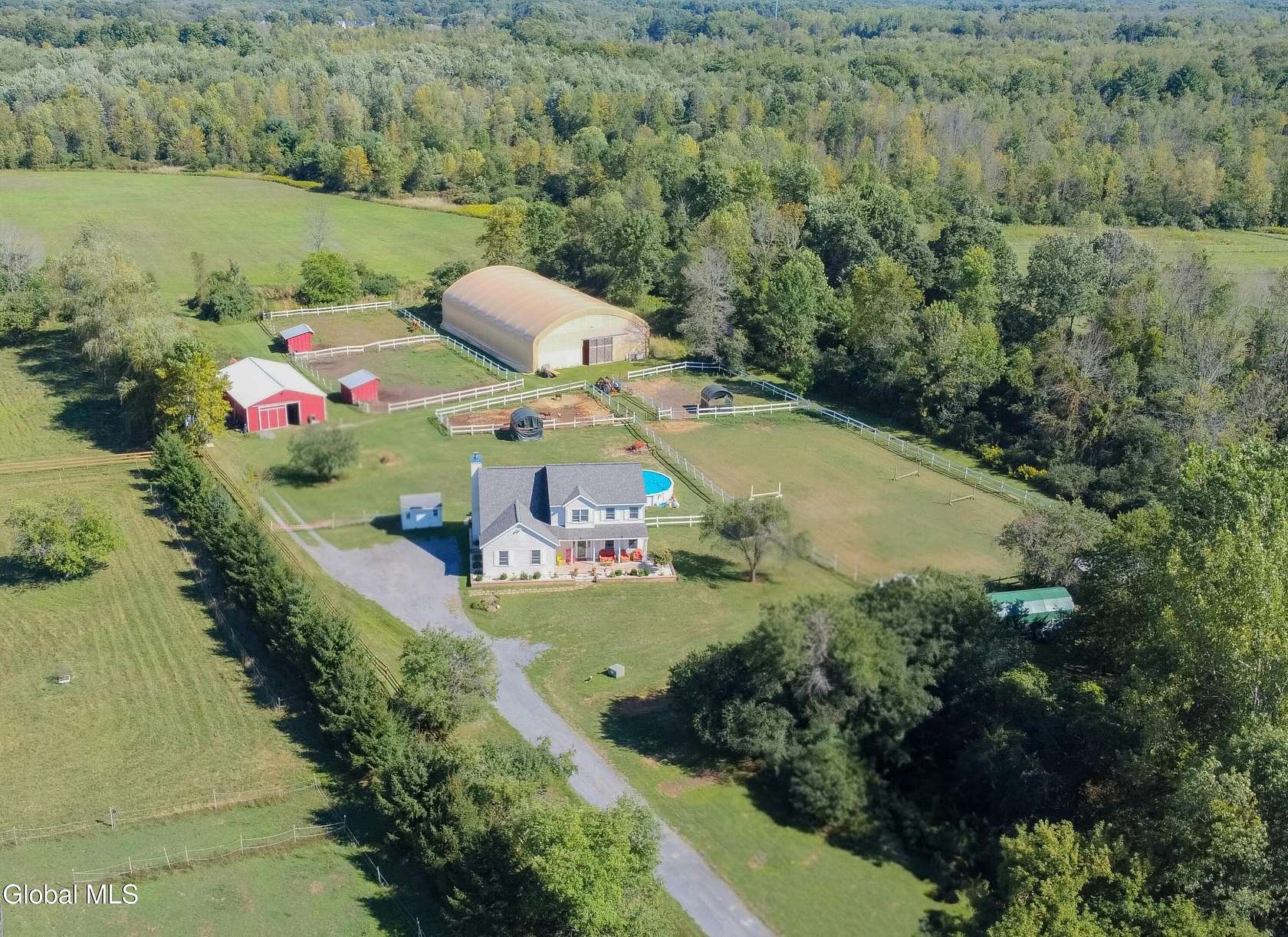 8 Acres of Land with Home for Sale in Ballston Lake, New York
